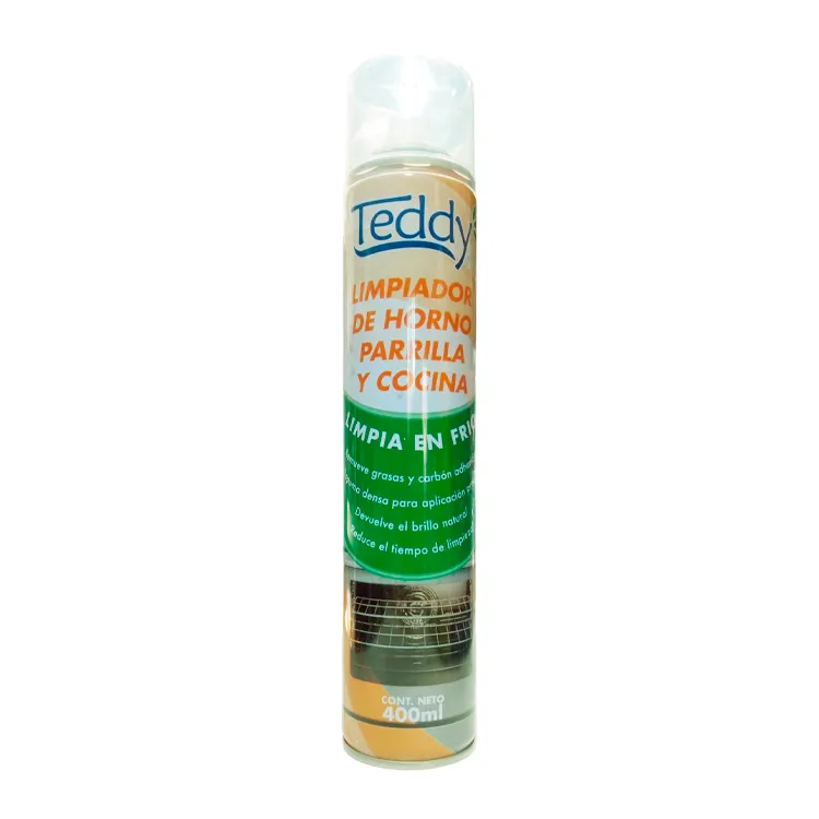 LIMPIADOR DE HORNOS Y PARRILLAS TEDDY 400 ML