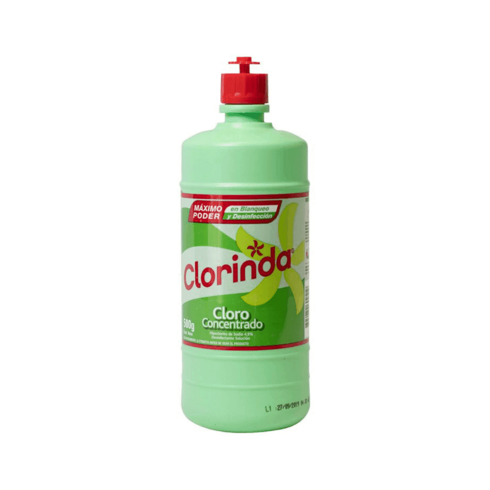 CLORO LIQUIDO CLORINDA 500 ML