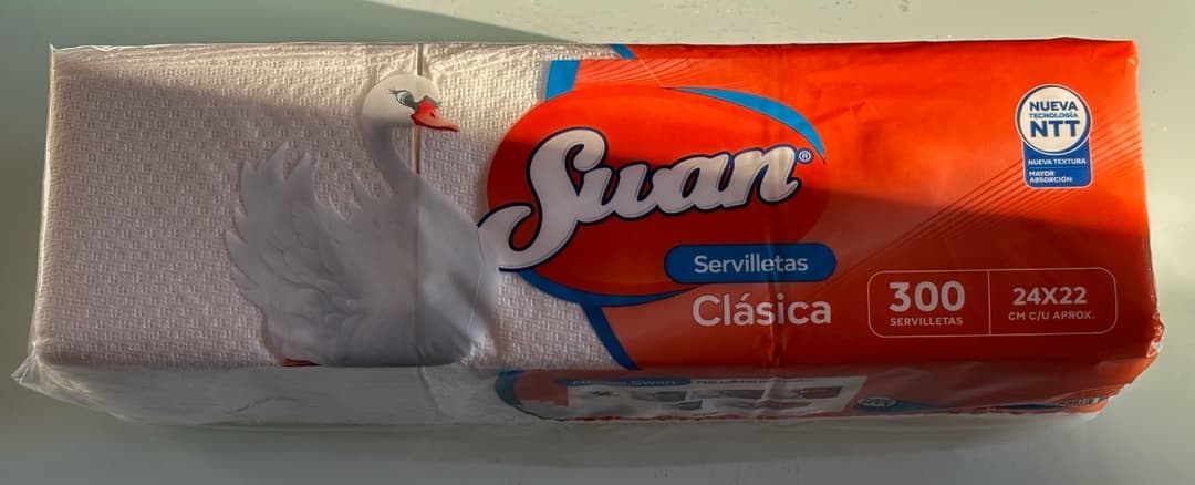 SERVILLETA SWAN 300 UN