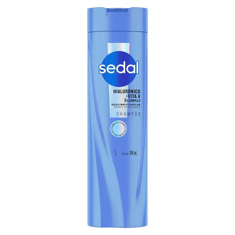 SHAMPOO SEDAL HIALURONICO + VITA A 340 ML