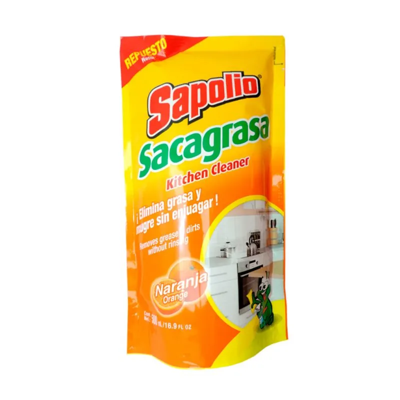 SACAGRASA SAPOLIO DOY PACK 500 ML