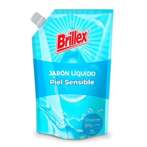 JABON LIQUIDO BRILLEX PIEL SENSIBLE 750 ML